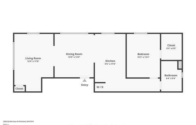 1 bed, 1 bath, $2,095