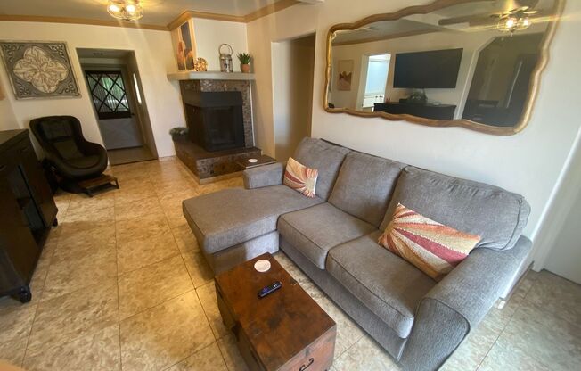 3 Bedroom 2 Bath perched on a scenic overlook with sweeping views of the Tucson Valley and city lights