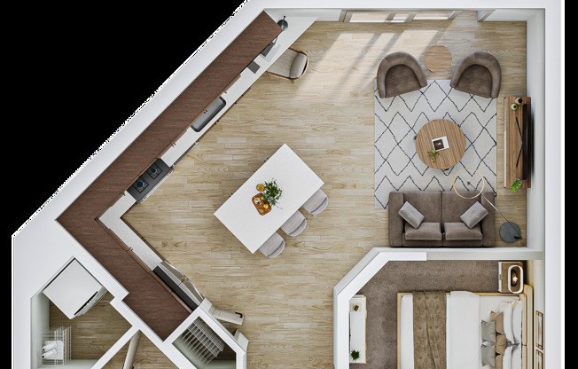 1 bed, 1 bath, 624 sqft, $1,319, Unit 625