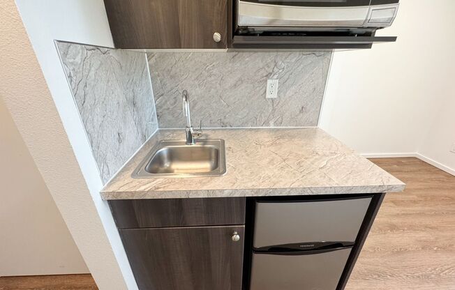 Studio, 1 bath, 186 sqft, $1,325, Unit 419