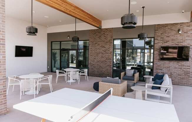 Outdoor Lounge Seating at The Aster at Mountain Vista in Mesa Arizona