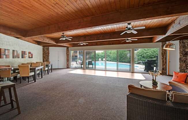 Copper Stone Lounge Pool View Apartments in Colorado Springs, CO