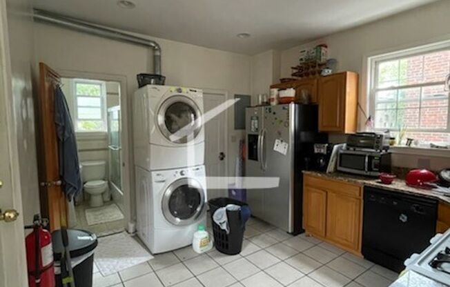 Parking Included, In Unit Washer and Dryer, Steps from the T Stop, two Full Bathrooms