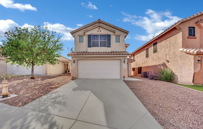 A spacious 3-bedroom, 2.5-bath, two-story home with over 2,000 sq. ft. of living space,