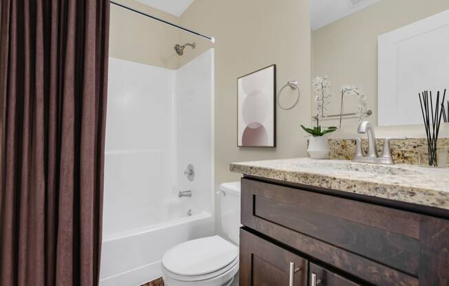 Bathroom With Bathtub at Glen at Bogey Hills, St. Charles, Missouri