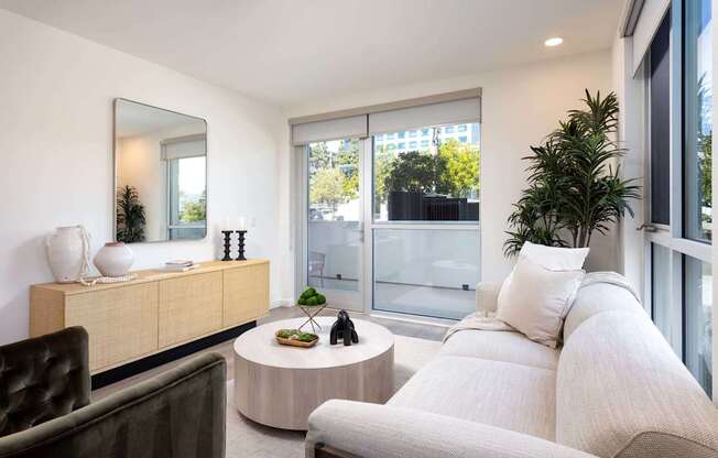 Living Room With Balcony at Elements Apartments*, California, 92612