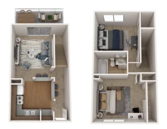 2 beds, 1 bath, 998 sqft, $1,325