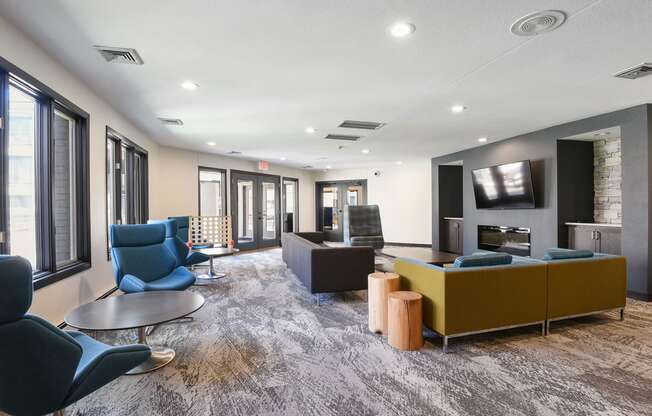 The Edge of Uptown Apartments | Community Room Lounge