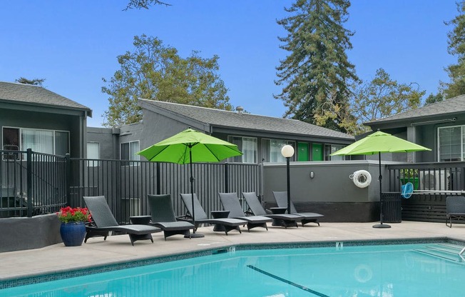 Pool Seating Area