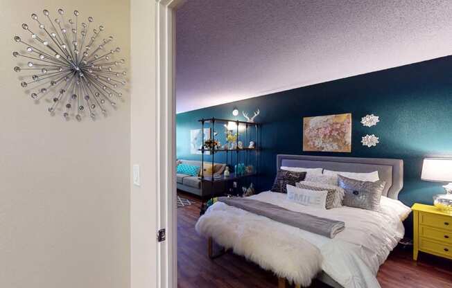 Studio Apartment With Modern Furniture at The Marquee Apartments, North Hollywood, CA