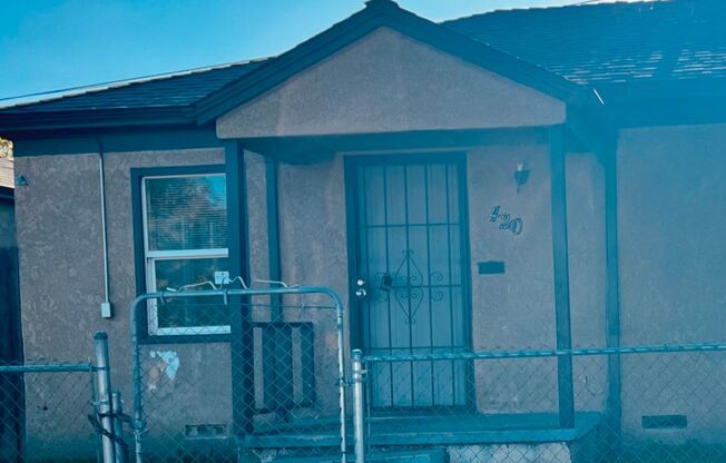 Roomy 1 Bed/1 Bath home with laundry hook ups.