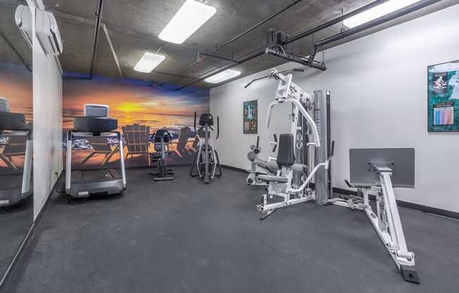 Terrace Trousdale Apartments gym