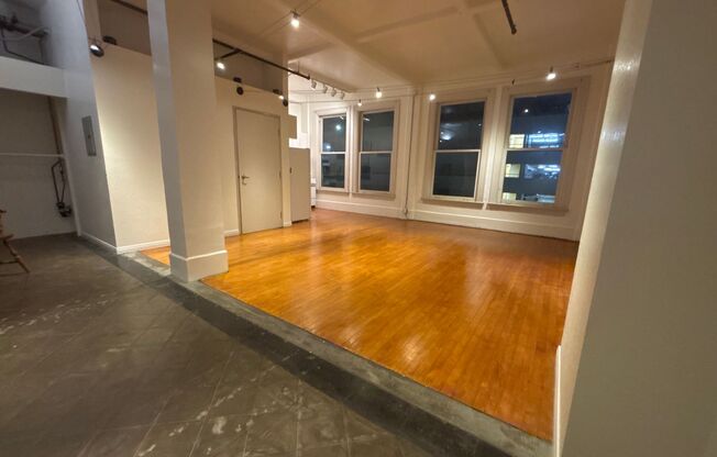 Live/Work Loft Available NOW!
