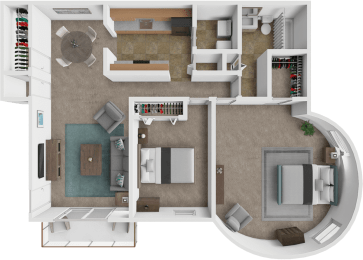 2 beds, 1 bath, 1,050 sqft, $1,020