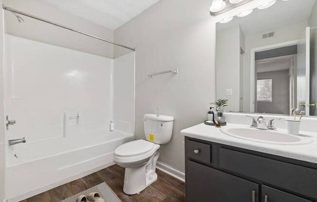 Bathroom with Modern Finishes