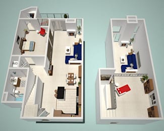1 bed, 1 bath, 1,003 sqft, $2,997