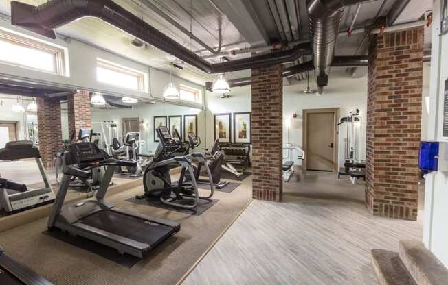 gym amenity in fort worth apartments