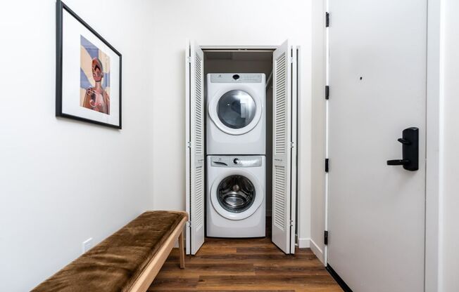 In Home Full Size Washer And Dryer at Fedora Bliss LLC, Woodland Hills, CA