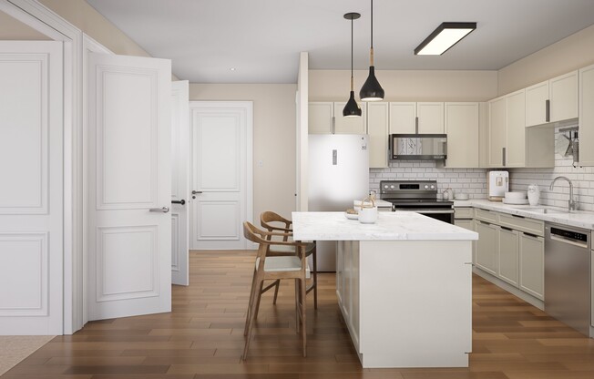 1 bed, 1 bath, 728 sqft, $1,236