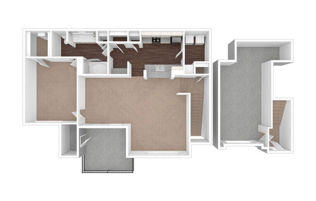 1 bed, 1 bath, 809 sqft, $1,721