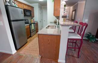 Kitchen at Verandas at Taylor Oaks Apartments in Montgomery, AL