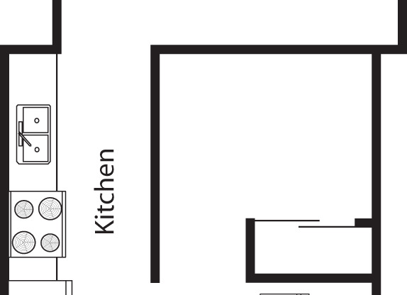 Studio, 1 bath, 488 sqft, $1,935, Unit 217