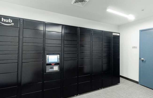 Lockers at The Flats at Riverwoods, Provo