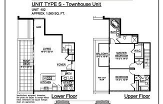 2 beds, 2.5 baths, 1,560 sqft, $3,095, Unit 402