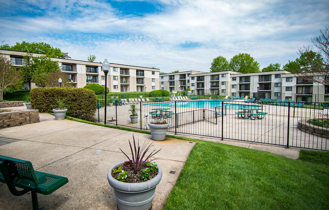 Ashley Apartments Pool Deck Patio View Photo
