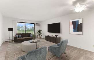 Willow Pond Apartments in Burnsville, MN Living Room