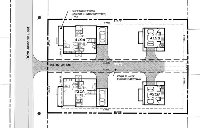 1 bed, 1 bath, 1,040 sqft, $1,650, Unit 421-B 30th Avenue E