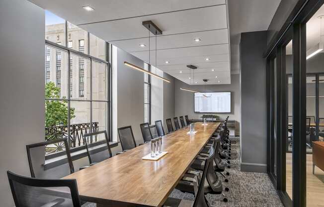 Conference Room at The Franklin Residences, Philadelphia, PA