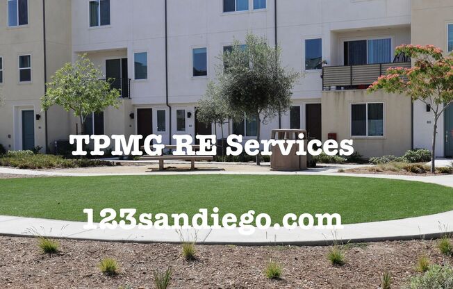 4 bedrooms 3.5 baths townhome in South San Diego