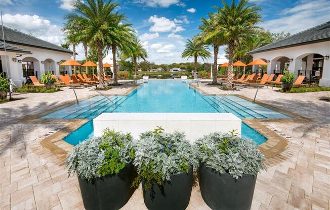 Pool With Sunning Deck at Town Trelago, Florida, 32751