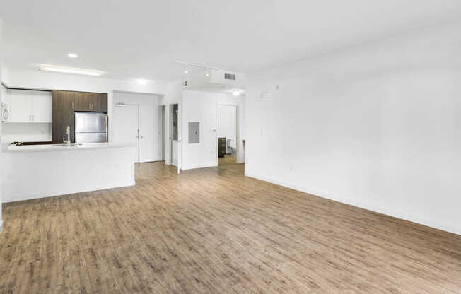 Living Room with Hard Surface Flooring