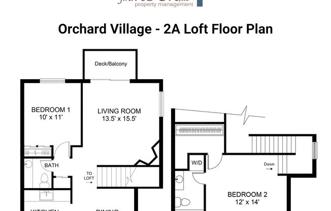 2 beds, 1.5 baths, 950 sqft, $1,434, Unit 5811-2A