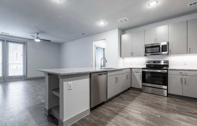 Upland Apartment Kitchen