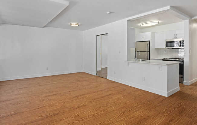 Studio with Hard Surface Flooring