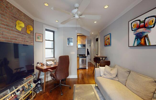 1 bed, 1 bath, $3,525, Unit 4D