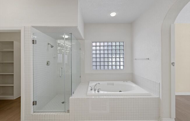 Gated Desert Shores Home with In ground pool and spa/Downstairs Master