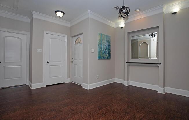 a large white refrigerator in a room