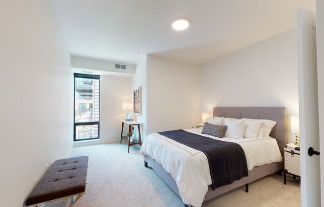 Gorgeous Bedroom at The Hill Apartments, Minnesota
