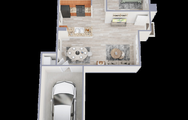 1 bed, 1 bath, 661 sqft, $1,559