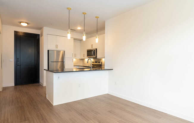 Living Room with Hard Surface Flooring