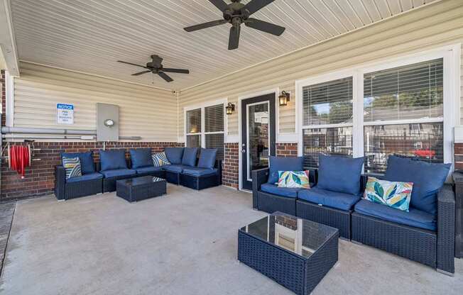 Outdoor Lounge with Furniture