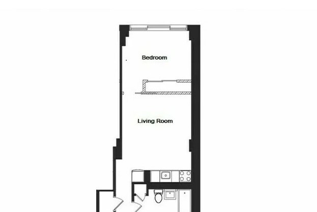 1 bed, 1 bath, $3,720, Unit 9E