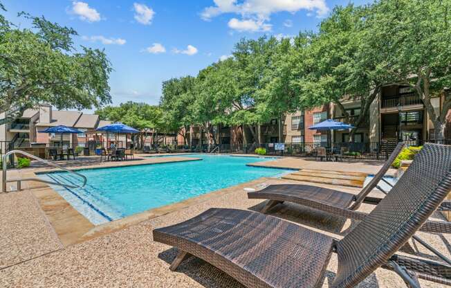 our apartments offer a swimming pool