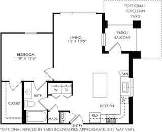 1 bed, 1 bath, 773 sqft, $1,629