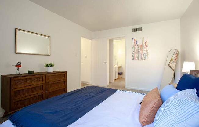 Main Bedroom at The View at Catalina Apartments in Tucson Arizona
