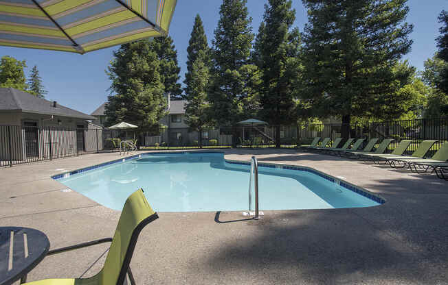 Pepperwood Pool Furniture and pool